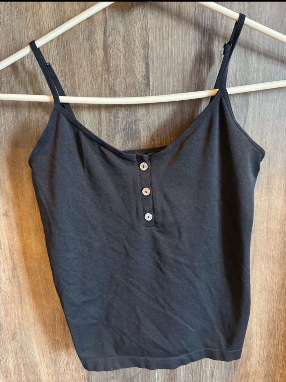 Wild Fable (Target) Spaghetti Strap Tank Top with Front Buttons Size Medium